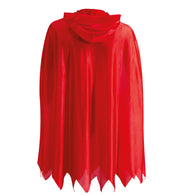 narrenwelt Kostüm Teufel Cape mit Kapuze L + XXL