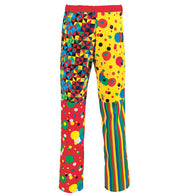 narrenwelt Kostüm  Partyclown Hose Gr. M - XXLClown bunt Karneval Fasching Zirkus Mottoparty
