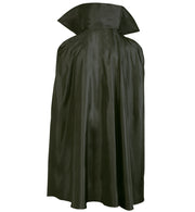 narrenwelt Kostüm Vampir Umhang schwarz/lila 1tlg. mit Stehkragen  Vampirumhang Einheitsgröße Adult Unisex