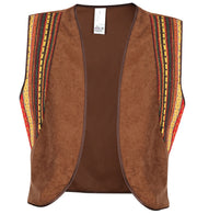 narrenwelt Kostüm Cowboy Nash Gr. XL 2tlg. Chaps + Weste Wilder Westen Revolverheld Herrenkostüm Mottoparty