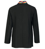 narrenwelt Kostüm Jacke Rainbow Jack Jackett Gr. M + XL  Regenbogen Bunt Sakko  Motto Party