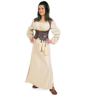 narrenwelt Kostüm Sieglinde Damen Mittelalter Kleid Damenkostüm Gr. XL