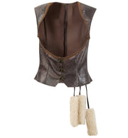 narrenwelt Kostüm Sieglinde Damen Mittelalter Kleid Damenkostüm Gr. XL