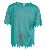 narrenwelt Kostüm Horror Chirurg, 4-TLG. Komplettkostüm (Oberteil, Hose, Haube + Mundschutz)