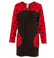 narrenwelt Kostüm Marienkäfer Dotti  Gr. M Damenkostüm Käfer Kleid Tierkostüm Käferkleid Fasching Karneval Kostüm Damen