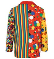 narrenwelt Kostüm Partyclown Gr. L Sakko Jackett Herrenkostüm Clown Bunt Karneval Fasching Kostüm Herren Zirkus