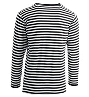 narrenwelt Kostüm Ringelpulli schwarz/weiß Langarm Damen Herren Unisex