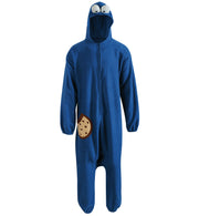 narrenwelt Kostüm Keksmonster krümmeliges Monster Overall Unisex Fasching Karneval