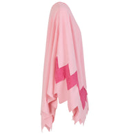 narrenwelt Kostüm Flamingo Vogel Poncho Vogelkostüm Unisex