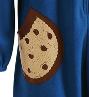 narrenwelt Kostüm Keksmonster krümmeliges Monster Overall Unisex Fasching Karneval