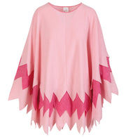 narrenwelt Kostüm Flamingo Vogel Poncho Vogelkostüm Unisex