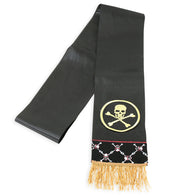 narrenwelt Piraten - Schärpe Pirat mit Totenkopf Piratenschärpe Kostüm Accessoires