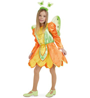 narrenwelt Kostüm Schmetterling Kleid Kinder Mädchen Gr. 116