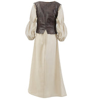 narrenwelt Kostüm Sieglinde Damen Mittelalter Kleid Damenkostüm Gr. L