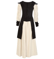 narrenwelt Kostüm Mittelalterkleid 2 tlg.  historisches Mittelalter Damenkostüm Gr. 42 Mottoparty
