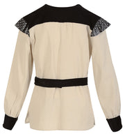 narrenwelt Kostüm Sir Georg Oberteil L +XXL mit Gürtel + Beutel Mittelalter Mottparty Fasching Unisex