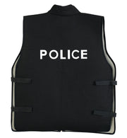 narrenwelt Kostüm Polizei Weste POLICE 152 Weste schwarz
