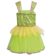 narrenwelt Kostüm Tiny Fairy Elfe Fee Mädchen Kostüm  Gr. 104-128 Fasching Karneval