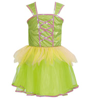 narrenwelt Kostüm Tiny Fairy Elfe Fee Mädchen Kostüm  Gr. 104-128 Fasching Karneval