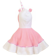 narrenwelt Kostüm Einhorn Cape mit Kapuze Polar Fleece Baby Kleinkind Gr 104 Fasching