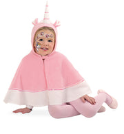 narrenwelt Kostüm Einhorn Cape mit Kapuze Polar Fleece Baby Kleinkind Gr 104 Fasching