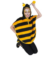 narrenwelt Kostüm Biene Cape Bienchen Umhang Tier Bienencape Kinder Gr 104