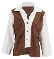 narrenwelt Kostüm See-Pirat Pirat Piratenkostüm 116 Kinder Oberteil inkl Gürtel