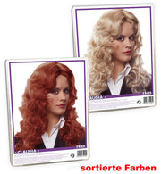 narrenwelt Perücke Claudia blond Langhaar gelockt Fasching Karneval Accessoire