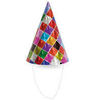 narrenwelt  Partyhut Hologramm Minihut 6 Stück Accessoires Kostüm