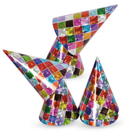 narrenwelt  Partyhut Hologramm Minihut 6 Stück Accessoires Kostüm