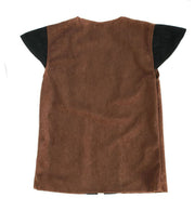 narrenwelt Kostüm Piratenweste Pirat Weste 116 mit Gürtel Oberteil Fasching Kinder-Kostüm