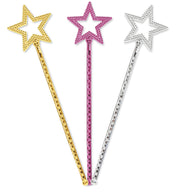 narrenwelt FEEN-STAB Fee Zauberstab Feenstab ca. 31 cm Länge