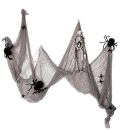 narrenwelt Halloween Dekostoff Deko Stoff Dekonetz Horror Party Halloween weiß ca.75 x 240 cm