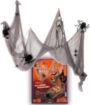narrenwelt Halloween Dekostoff Deko Stoff Dekonetz Horror Party Halloween weiß ca.75 x 240 cm
