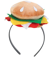 narrenwelt Haarreif Burger Hamburger Scherzartikel Fasching JGA Accessoires
