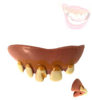 narrenwelt Scherz - Gebiss Geist Horror Zombie Zähne Scherzgebiss Halloween Accessoires