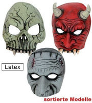 narrenwelt Horror-Maske sortiert Halloween Latex NEU/OVP