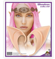 narrenwelt  Elfenohren Elfen Ohren hautfarben ca. 9, 5 cm Kostüm Accessoires