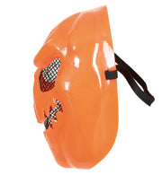 narrenwelt Maske Kürbis Horrormaske Halloween orange  Kostüm  Accessoire