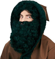 narrenwelt Ruprecht Perücke schwarz 2 tlg.  mit Bart Nikolaus Weihnachten Kostüm Accessoire