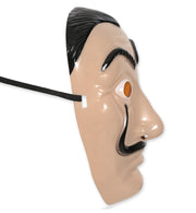 narrenwelt Halbmaske Dali Horrormaske Halloween Horror Kostüm  Cosplay Accessoire