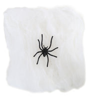 narrenwelt Spinnennetz groß mit 1 Spinne Halloween ca. 20 Gramm
