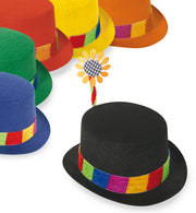 narrenwelt Hütchen mit Blume sortierte Farben