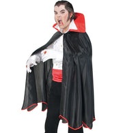 narrenwelt Vampirumhang Umhang Cape GR XL schwarz Vampir Dracula Halloween Unisex Größen: M - XXXL