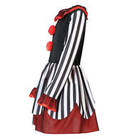 narrenwelt Kostüm Horror Clown Kleid Horrorclownkleid Halloween Horrorclown* in  Mächen Gr. 128 - 164