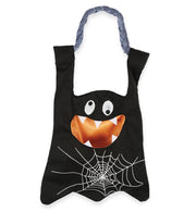 narrenwelt Halloween Tasche groß ca. 40 x 23 x 1 cm Halloweentasche mit Aufdruck schwarz Kostüm Accessoire