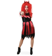 narrenwelt Kostüm Hexe Walpurga + Hut  Damen Kleid Halloween Gr. 38 + 46 SALE