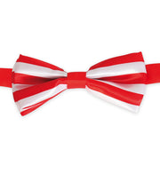 narrenwelt Schleife rot/weiss ca. 12 cm Fasching Party Accessoires Karneval Köln