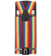 narrenwelt Hosenträger Rainbow regenbogenfarben bunt  Fasching Karneval Kostüm Accessoires