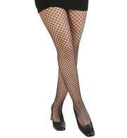 narrenwelt Netzstrumpfhose grobmaschig schwarz Strumpfhose Universalgröße